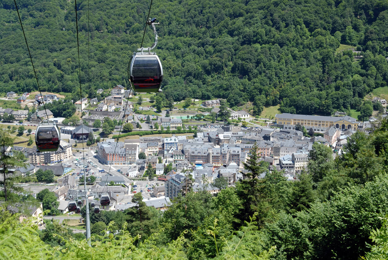Cauterets : Téléphérique de Cauterets dans les Pyrénées