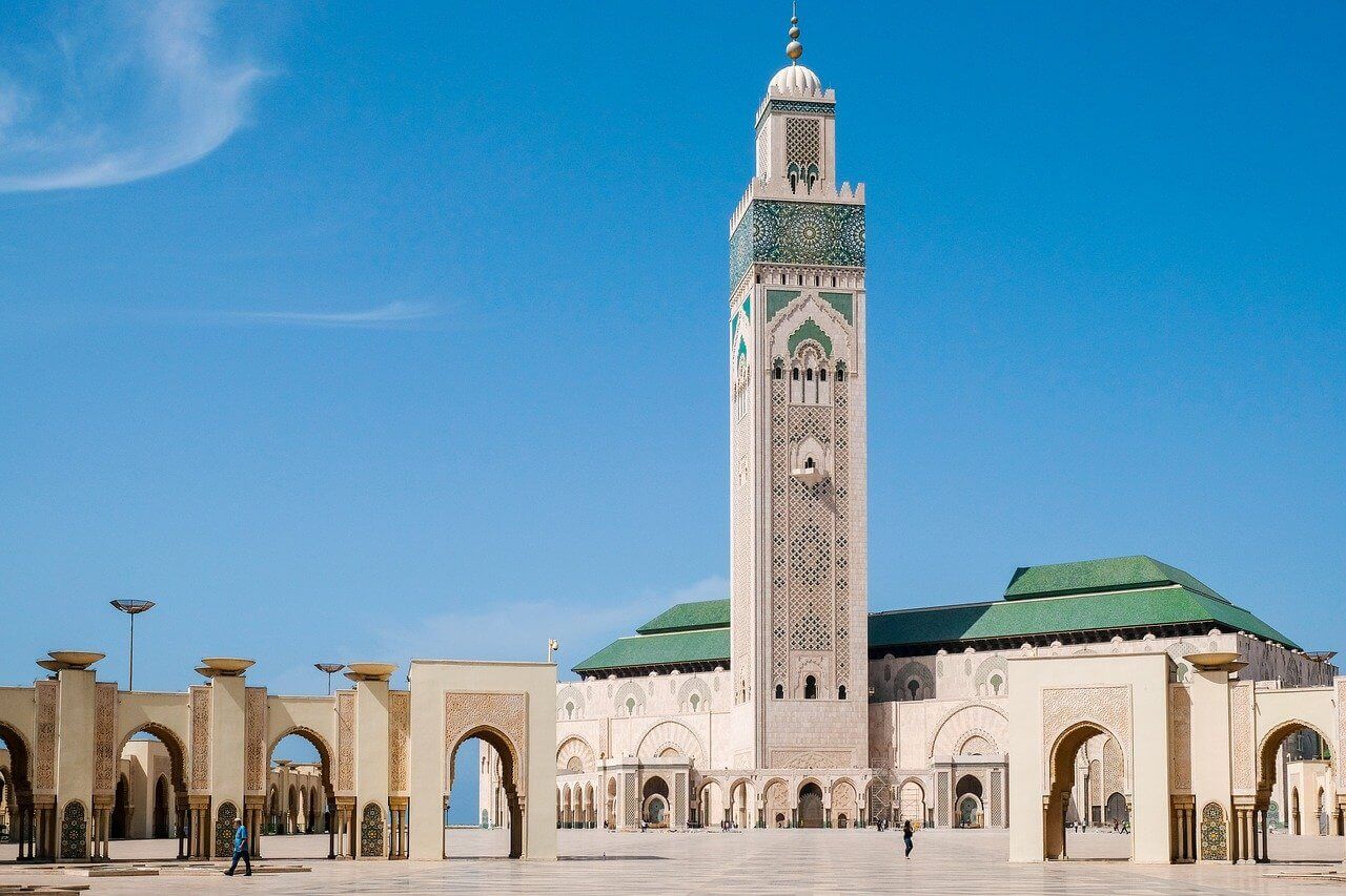Marruecos: La mosquée Hassan II à Casablanca