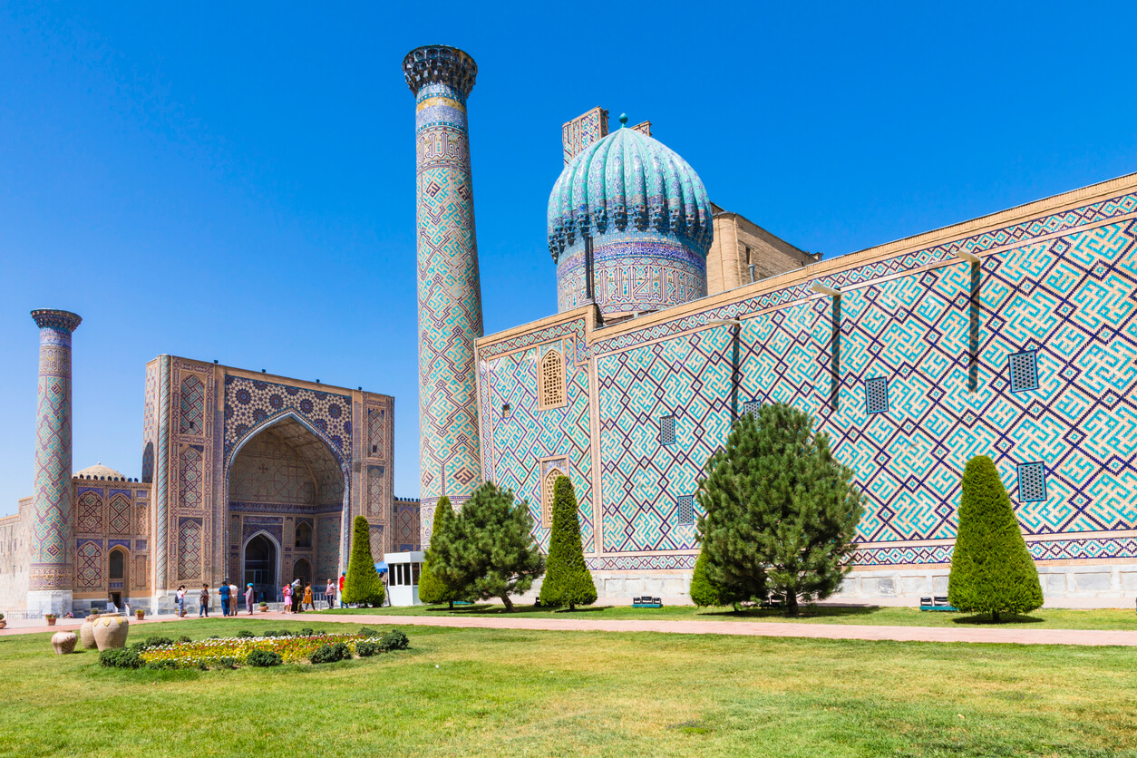 Uzbekistán: La ville antique de Samarkand Uzbekistán: La ville antique de Samarkand